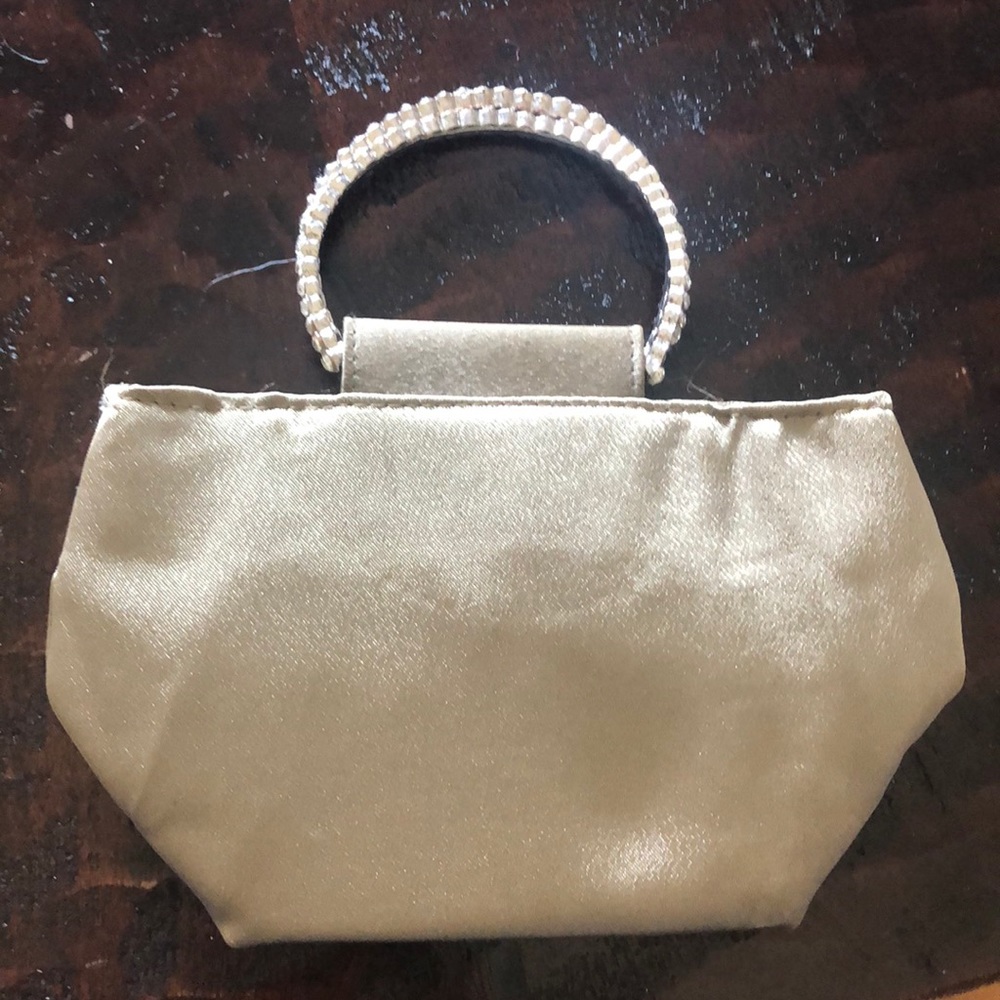 bijoux terner green mini purse faux diamond handle
